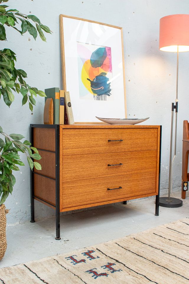 Schubladenkommode Sideboard Vintage Teak Midcentury 60er in Köln