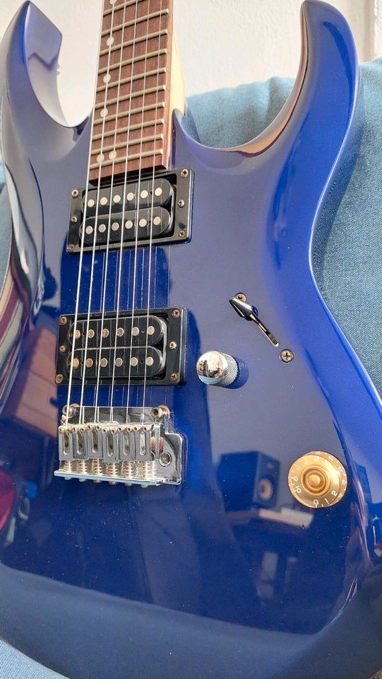 Cort X2 E-Gitarre mit Humbuckern in dunkelblau in Oldenburg