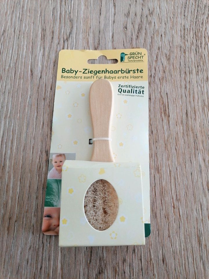 Neu! Grünspecht Babyhaarbürste Ziegenhaarbürste in Paunzhausen