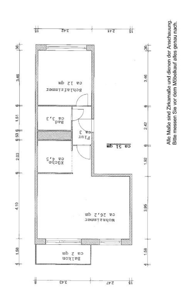 Schöne Dachgeschosswohnung in Lugau mit EBK in Lugau