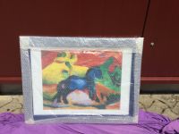Marc Chagall das blaue Pferd Bild Kinder im Rahmen Niedersachsen - Helmstedt Vorschau