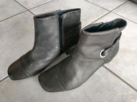 Jana Damen Boots Stiefeletten Gr. 39 bzw. 6 Leder grau Hessen - Buseck Vorschau