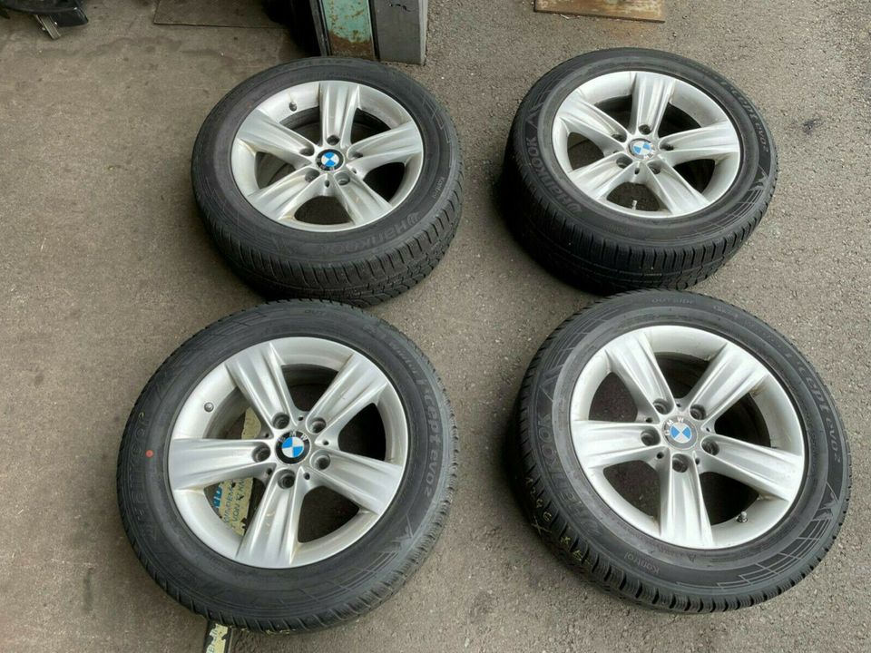 Winterreifen 225/55 R 16 + BMW Alufelgen BMW 3er F30 F31 4er F32 in Speichersdorf