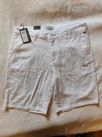 ungetragen in Originalverpackung - Chinoshorts, Leinenmix, weiß Frankfurt am Main - Bornheim Vorschau