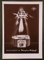 Agfa Karat 36 Werbung Reklame 1953 Niedersachsen - Velpke Vorschau