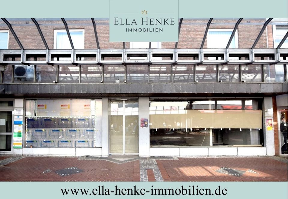 Fußgängerzone! Schönes Ladengeschäft mit Schaufenstern und Keller direkt in der City. in Salzgitter