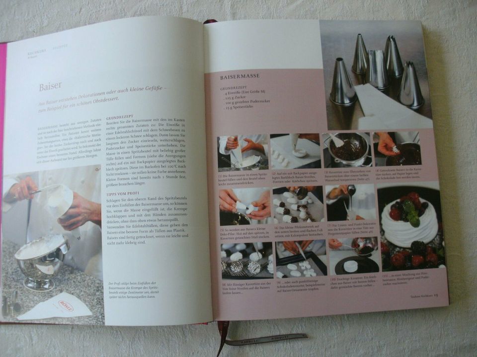 Kochbücher "Kochkurs für Genießer Desserts, Cucina Italiana, Seef in Flintbek