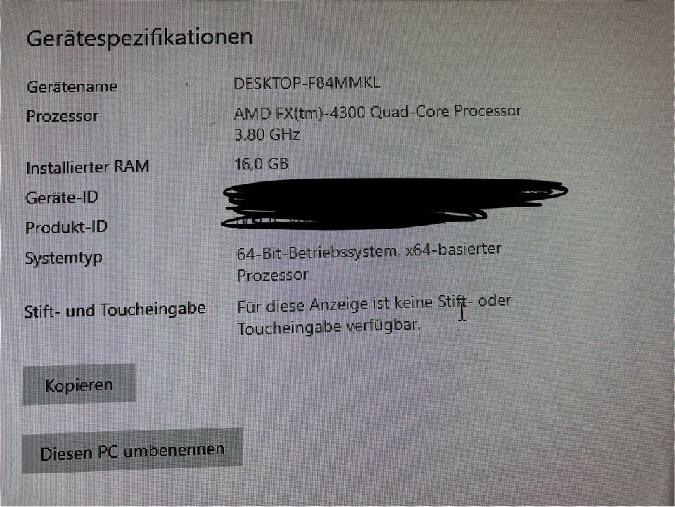 Pc Computer *funktioniert* Home Office CD Rom 16GB Anleitungen in Erdmannhausen