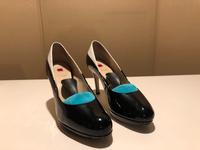 Högl Pumps Lackleder schwarz/weiß Gr. 37 1/2 Brandenburg - Hoppegarten Vorschau