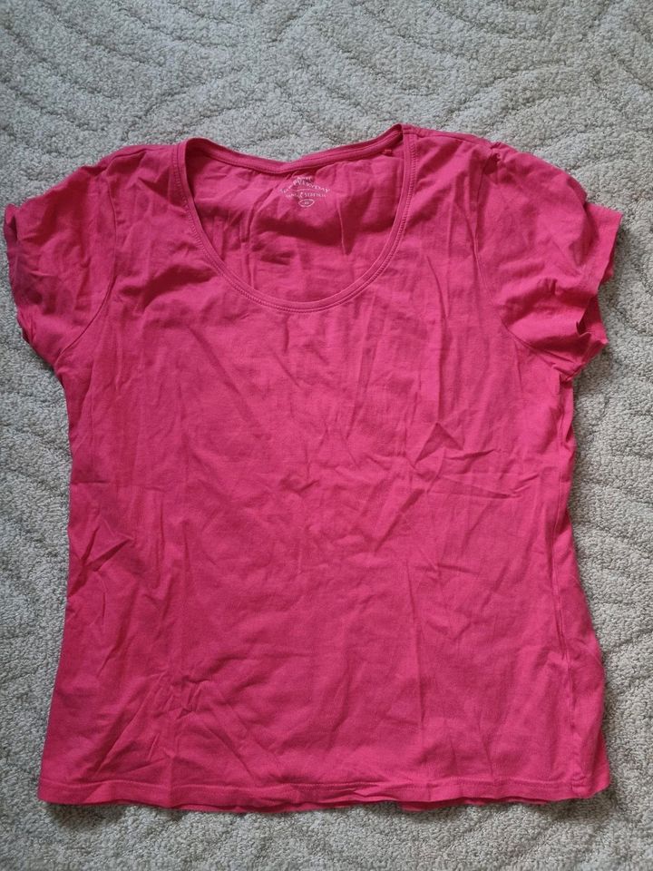 Basic Tshirt, pink, Größe 48 in Bergkamen