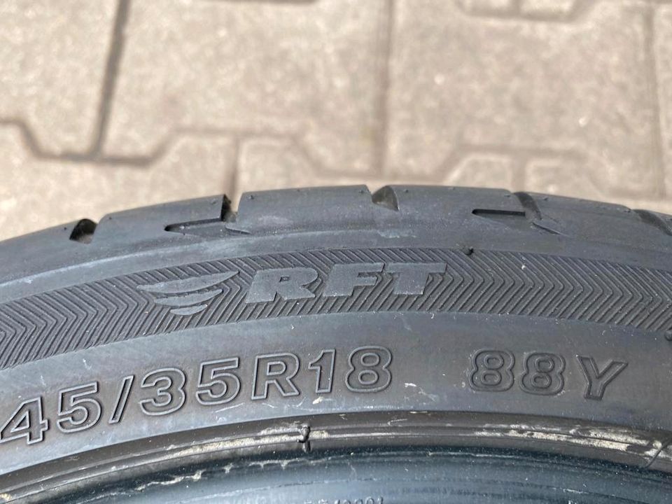 1x 245/35r18 88y Bridgestone Potenza S001 RFT Sommerreifen Top in Recklinghausen