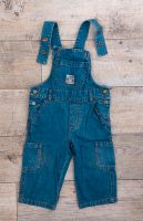 Vintage Retro Hose Latzhose Jeans blau dunkelblau Gr 80 Baumwolle Sachsen - Lengenfeld Vogtland Vorschau