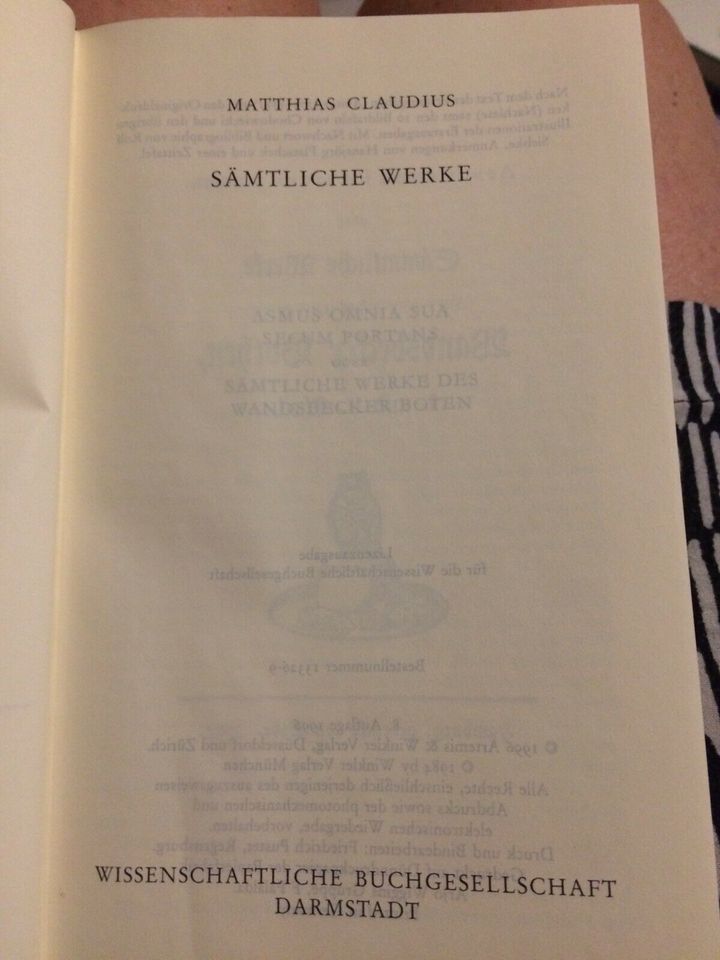 Heinrich Heine,Claudius, Philosophie in Oberhausen