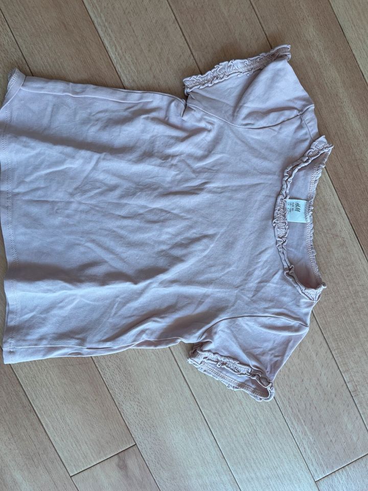 Rosa T-Shirt Gr. 80 von H&M in Hanau