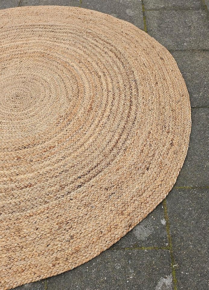 2x Handmade Jute Teppich Juteteppich Rund Durchmesser 120 cm in  Nordrhein-Westfalen - Kamp-Lintfort | eBay Kleinanzeigen ist jetzt  Kleinanzeigen