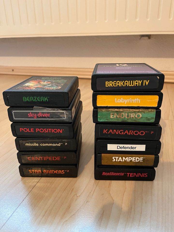 Versch. Spiele für Atari 2600 in Schalkenmehren