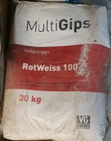 MultiGips Haftputzgips RotWeiss 100 30kg Niedersachsen - Bovenden Vorschau