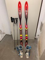 Ski Pale Carve 140 cm  mit Stöcken und Schuhen, gebraucht Sachsen - Zwickau Vorschau