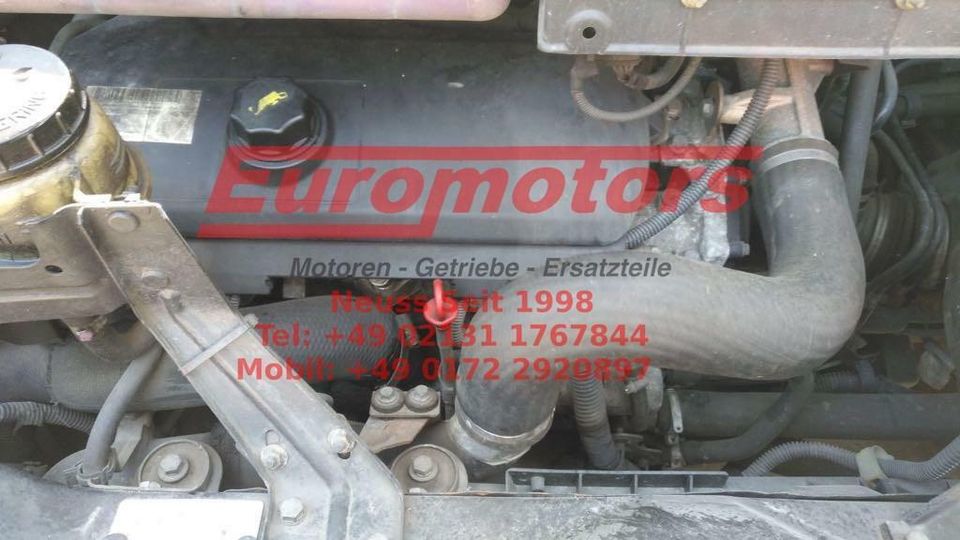 Fiat Ducato 2,3 JTD Motor 120 PS Typ F1AE0481C in Neuss