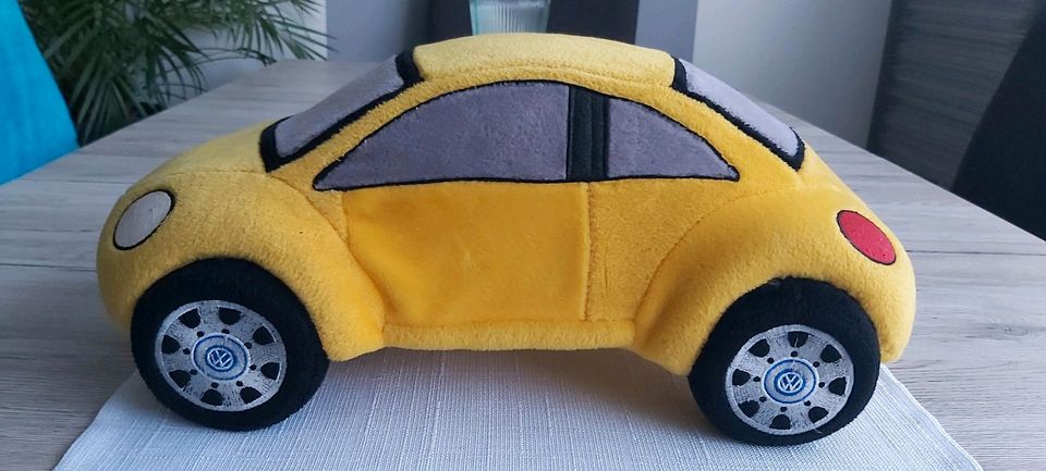 VW Volkswagen New Beetle Collection Plüsch Käfer Spielauto gelb in Darmstadt