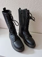 Stiefel schwarz Kunstleder Gr.38 Ungetragen Mitte - Wedding Vorschau