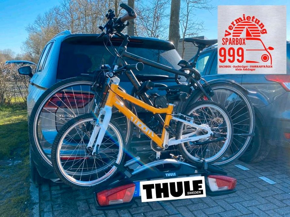 Leihen Fahrradträger Thule für Anhängerkupplung mieten in Nettetal