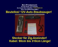 Staubsauger 12V beutellos Zig Anzünder 310cm Kabel Auto Wohnmobil Rheinland-Pfalz - Bad Sobernheim Vorschau