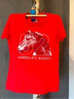 Red Horse Shirt Pferde Tshirt rot glitzer Größe 140 ❤️ Bayern - Goldkronach Vorschau