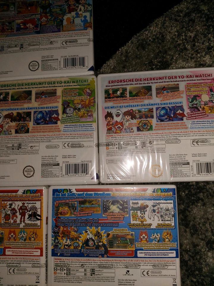 Nintendo 3ds Yokai Watch Alle Teile Sealed, Neu in Heinsberg