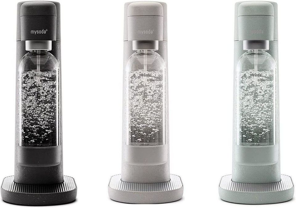 Mysoda Wassersprudler Toby Set inkl. CO2 Zylinder und 1l+0.5l BPA in Essen