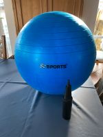 Gymnastikball Sitzball 65 cm blau mit Luftpumpe Saarland - Dillingen (Saar) Vorschau