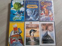 VHS Kassetten, Grinch, Casper, Rudolph, Stuart Little, Free Willy Hessen - Gedern Vorschau