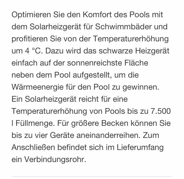 Solarkugel, Solarheizung, Pool in Rhede