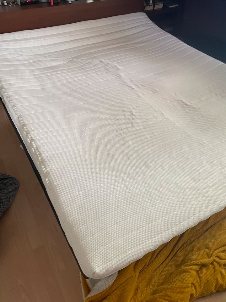 Topper Bett Wasserbett 180 x 210  6 cm dick wie neu in Höslwang