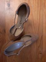 High Heels Tamiris - Braun, Gr. 38, Leder Bayern - Großaitingen Vorschau