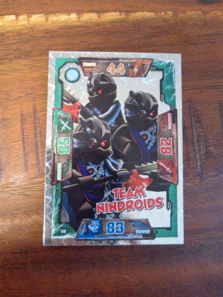 Ninjagosammelkarte Team Nindroids in Langfurth