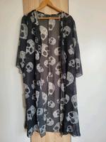 Kimono mit Blumen-Totenkopf-Muster München - Laim Vorschau