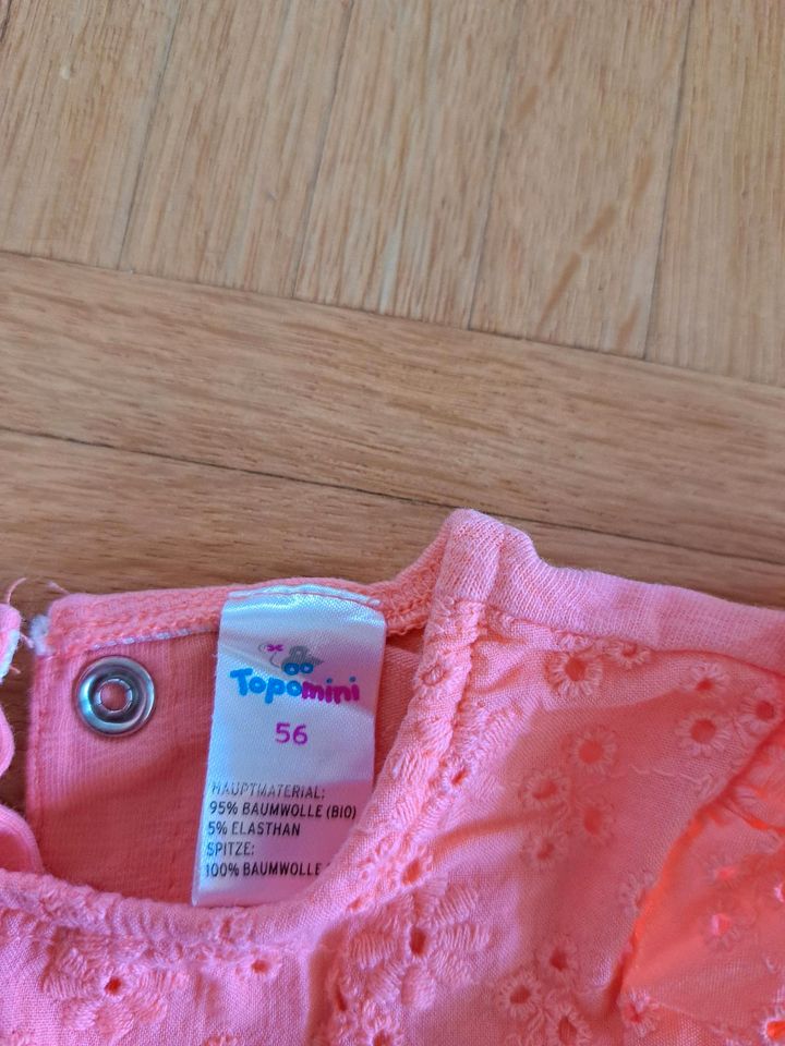 Body Kurzarm 50/56 Sommer Mädchen Set Liegelind Topomini in München