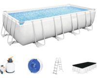 Aufstellpool Framepool-Set Bestway Power Steel™ eckig 549x274x122 Dortmund - Innenstadt-Nord Vorschau