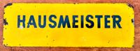 Blechschild Hausmeister 60x20 Nordrhein-Westfalen - Wegberg Vorschau