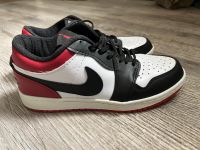 Nike Jordan 1 Schwarz/Rot/Weiß Nordrhein-Westfalen - Solingen Vorschau