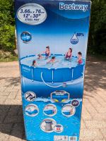 Bestway - Steel Pro Pool, 3,66m x 76cm + Plane Hessen - Spangenberg Vorschau