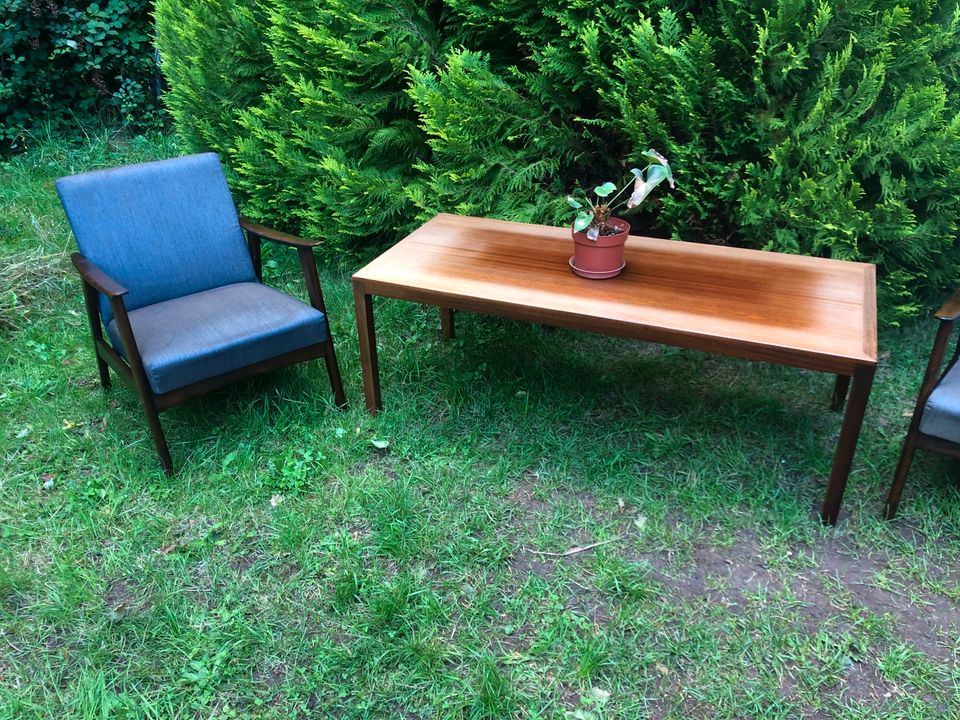 Mid-Century Danish Design Couchtisch Wohnzimmertisch Vintage in Trier