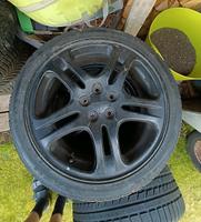 Subaru WRX Felgen 17 5x100 mit 215 40 r17 Winterreifen Bayern - Rott Vorschau