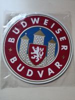 BUDWEISER Blechschild rund OVP Rheinland-Pfalz - Flonheim Vorschau