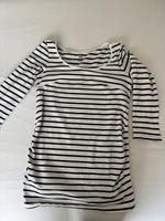 Umstandsshirt T-Shirt H&M Mama Gr. 34 XS blau - weiß Rheinland-Pfalz - Haßloch Vorschau