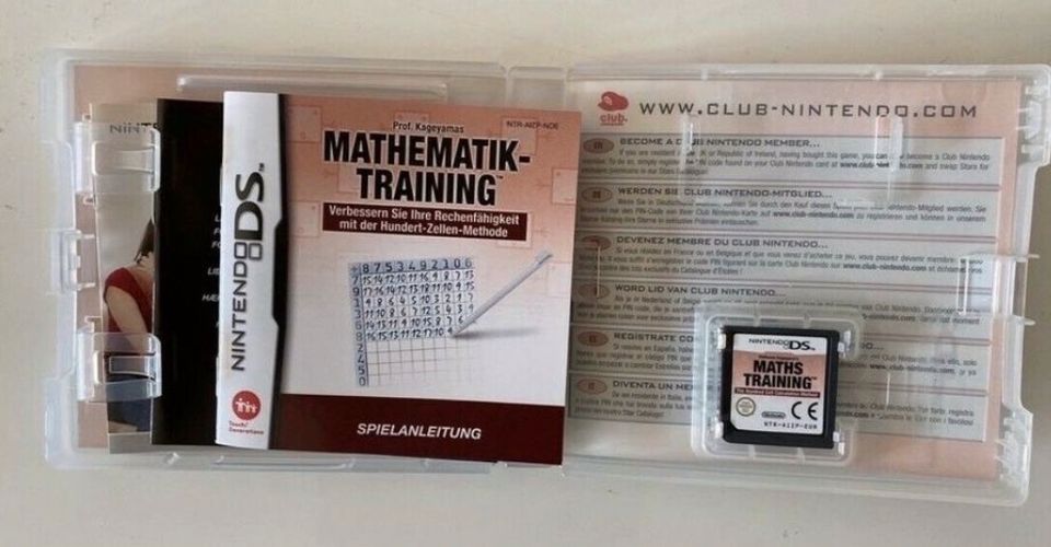 Mathematiker Training für Nintendo DS in Oberkirch