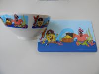 Sponge Bob Schwammkopf Brettchen + Schale, Geschirr für Kinder Niedersachsen - Bohmte Vorschau