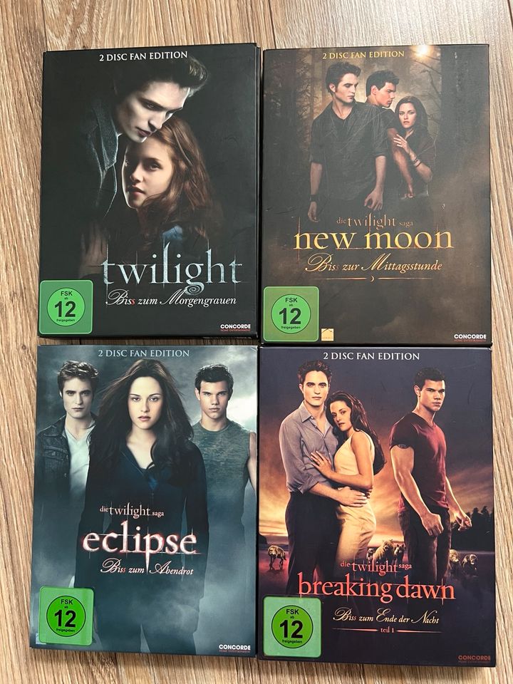 DVD Die Twilight Saga Disc Fan Edition Eclipse Breaking Dawn in Bebra