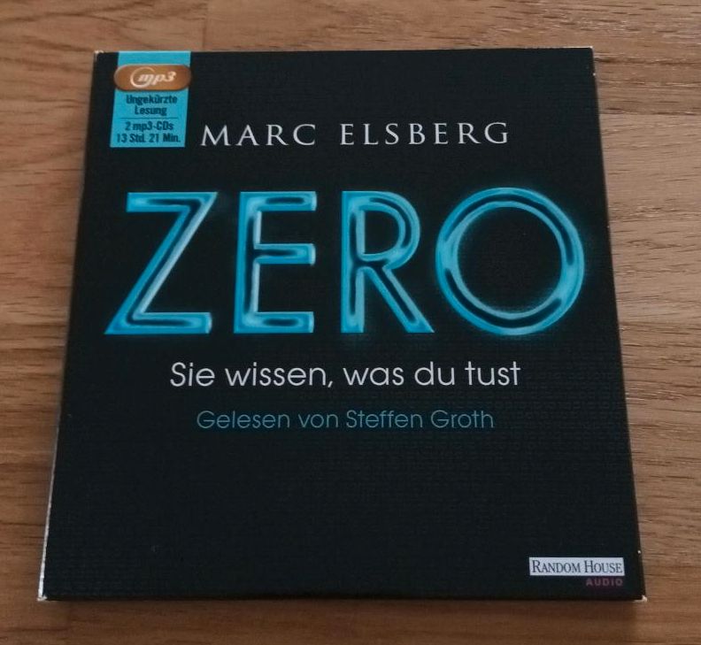 ZERO - Hörbuch von Marc Elsberg in Köln
